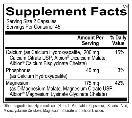Calcium & Magnesium