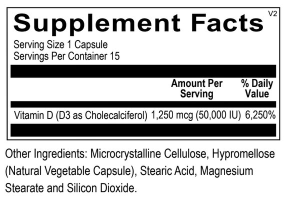 Vitamin D3 Plus - 50000 IU
