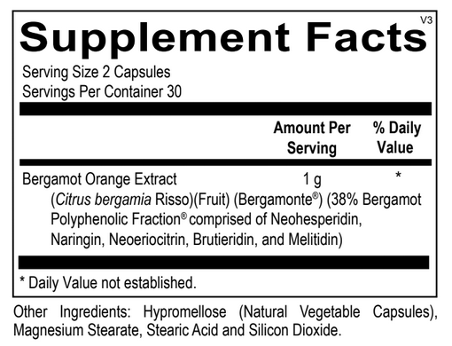 Bergamot Capsules
