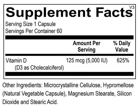 Vitamin D3 Capsules