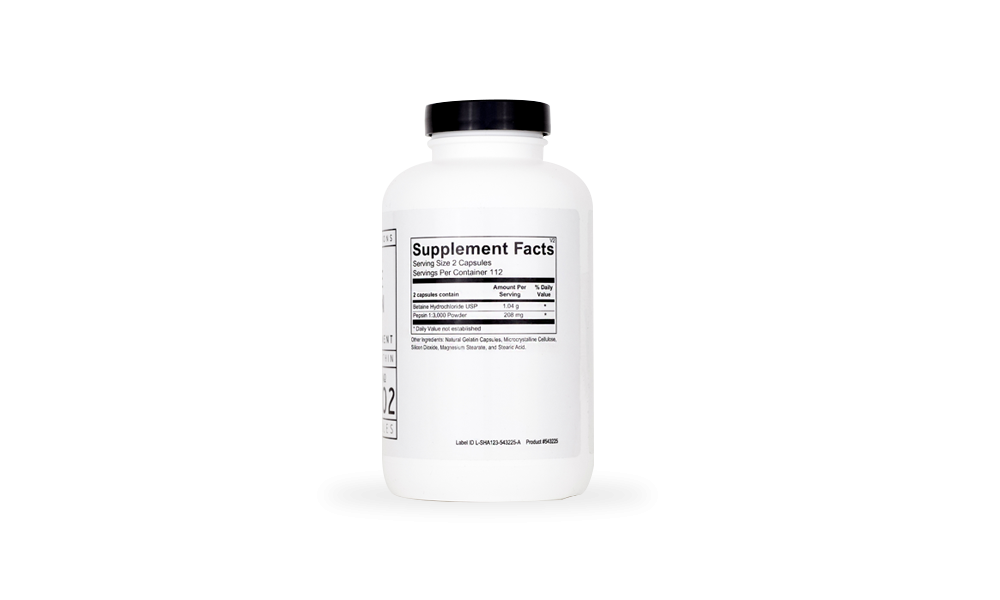 Betaine & Pepsin