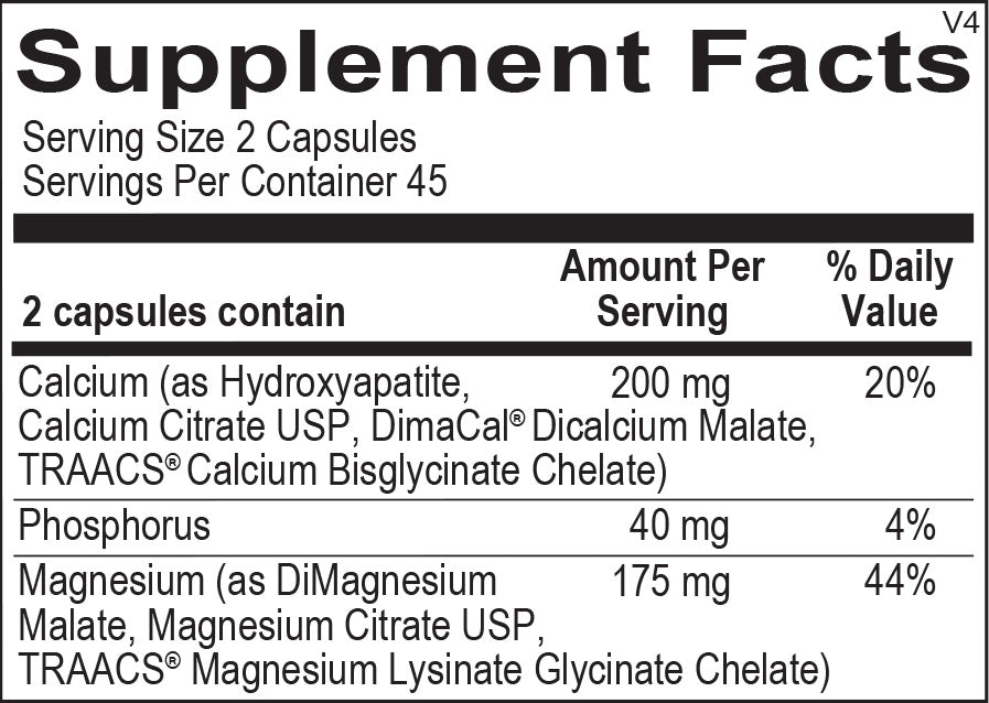 Calcium & Magnesium