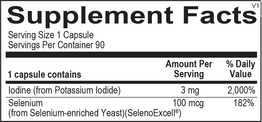 Selenium Iodine